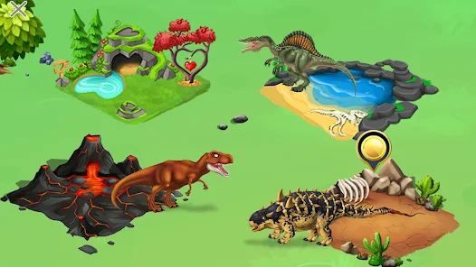 dino world mod apk unlimited money and gems and food download