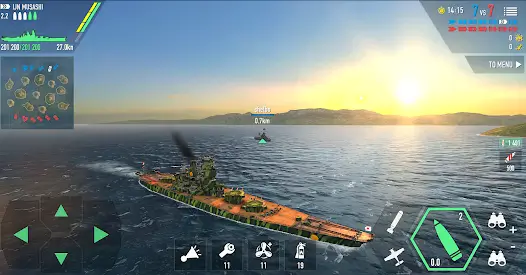 Battle of Warships MOD APK Unlimited Ammo No reload