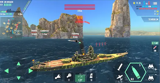 Battle of Warships Mod APK free shopping