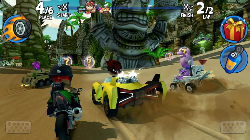 beach buggy racing 2 mod apk by play